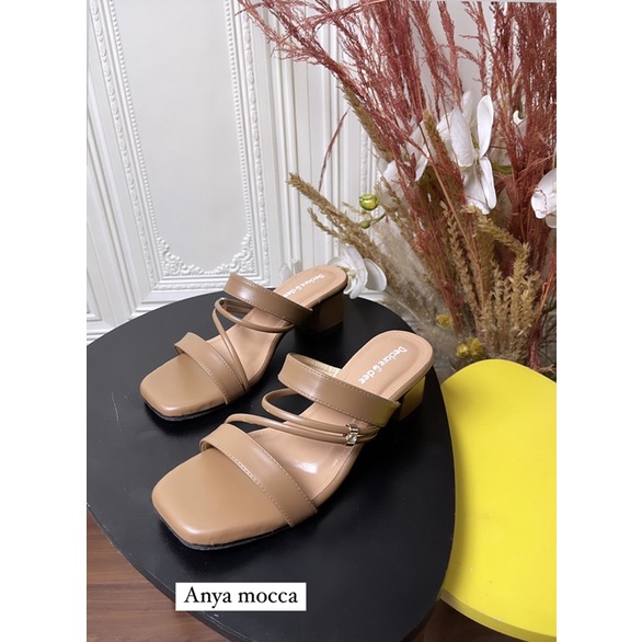 DECLARE&amp;DEE ANYA HEELS CHUNKY 5 CM (premium quality)