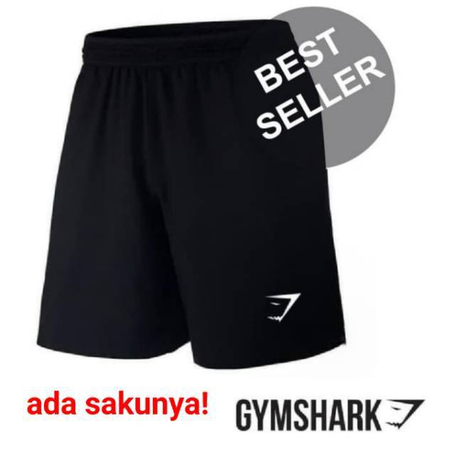 Celana gym shark celana olahraga gymshark murah celana fitnes futsal running jogging  Freeongkir