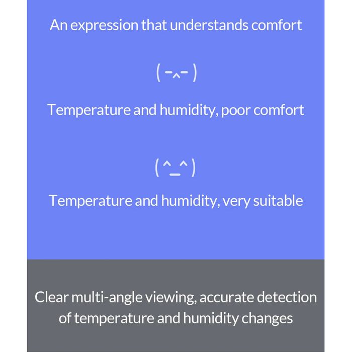 XIAOMI MIJIA Smart Digital Clock with Temperature Humidity Monitoring - Jam Digital Pintar XIAOMI