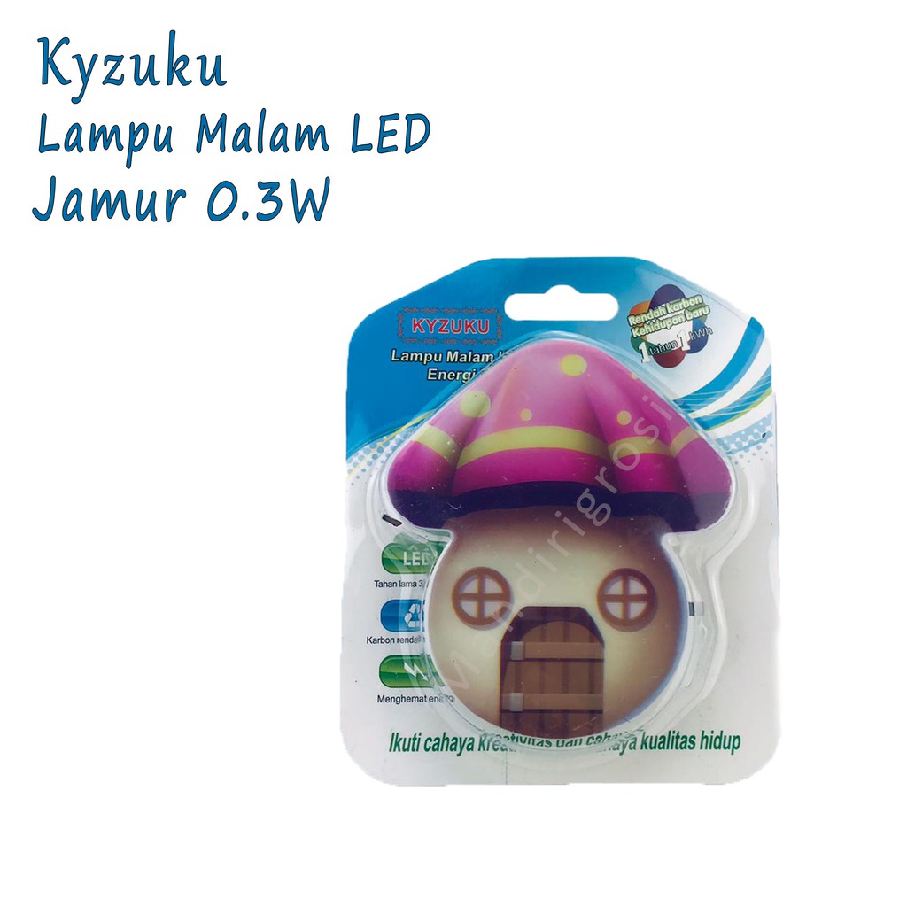 Lampu Tidur * LED * Kyzuku * Jamur * KZ-126