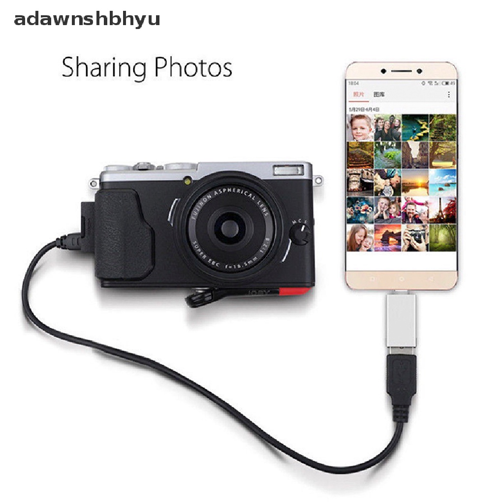 Adaptor adawnshbhyu Tipe C Ke USB-A 3.0 Female Converter OTG USB C 3.1 Untuk Mac Nexus 5X 6P