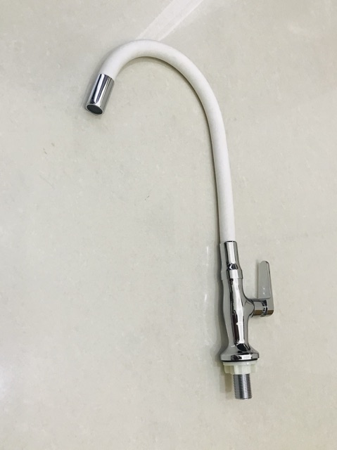 SPEC+ SP-9977-W Kran Angsa Fleksible Meja Tanam Putih - Keran Flexible Dapur Kitchen Faucet - Kran Air BCP