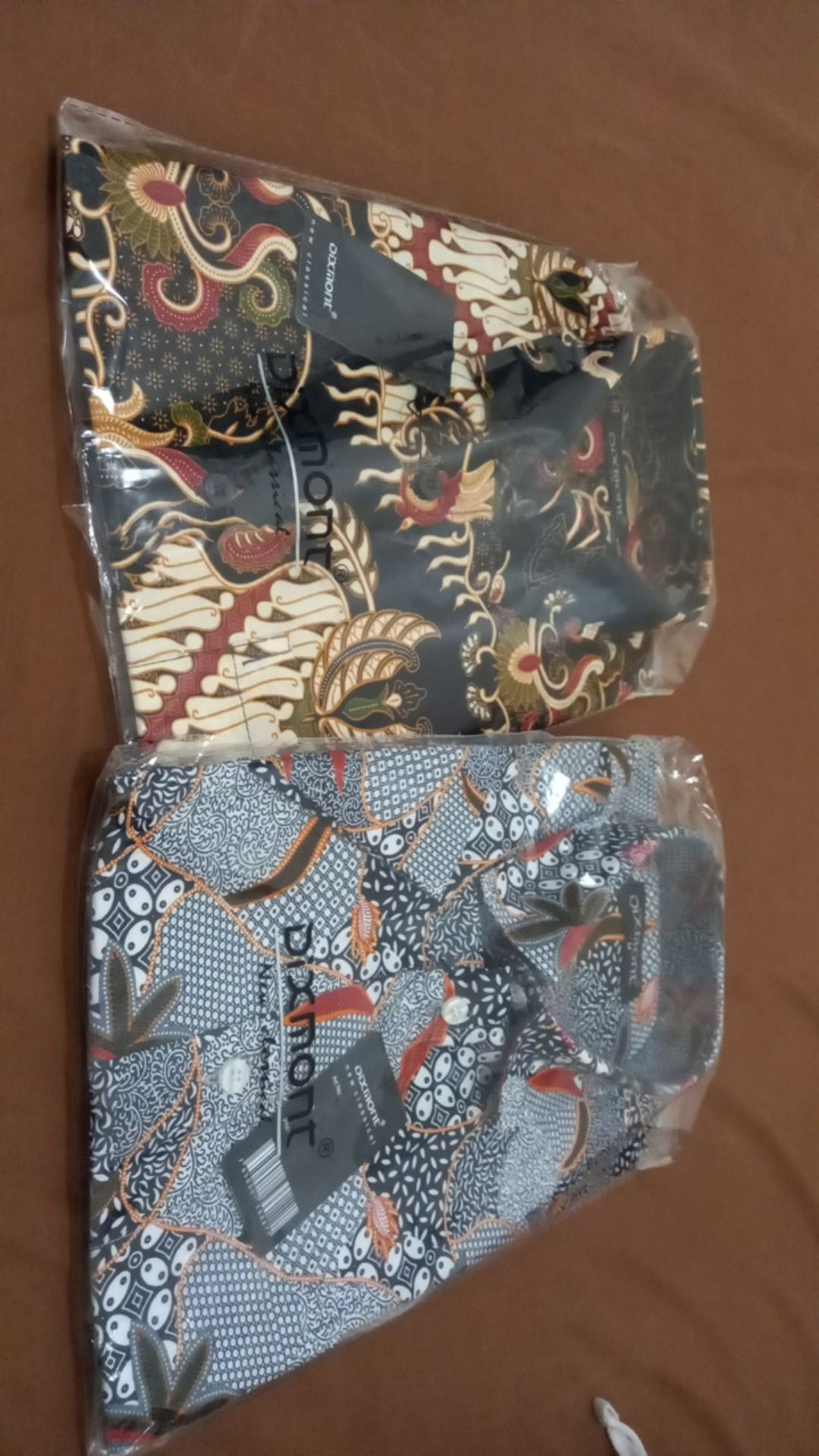 Kemeja Batik Pria Lengan Pendek Bs18 Katun Modern Dixmont Semi Slimfit Premium