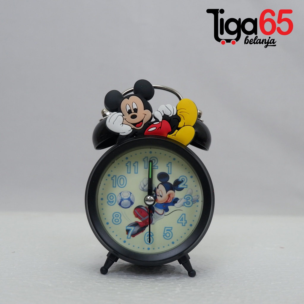 365 CLOCK KRING #41082 Jam Weker Beaker Alarm Analog Motif