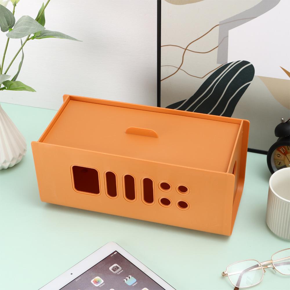 R-FLOWER Kotak Penyimpanan Kabel Multifungsi Safety Storage Line Management Socket Charger