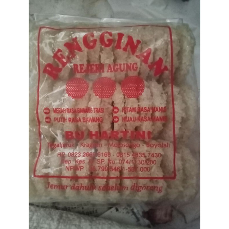 

rengginang /rengginan hartini 500gr