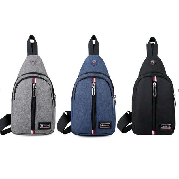 Tas Selempang Kanvas 7130 Fashion IMPOR Cowo Korean Fashion Style Slempang Gadget Bag