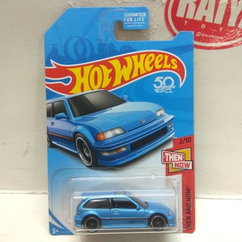 HOT WHEELS KMART HONDA CIVIC EF BIRU NOVA HATCHBACK Hotwheels