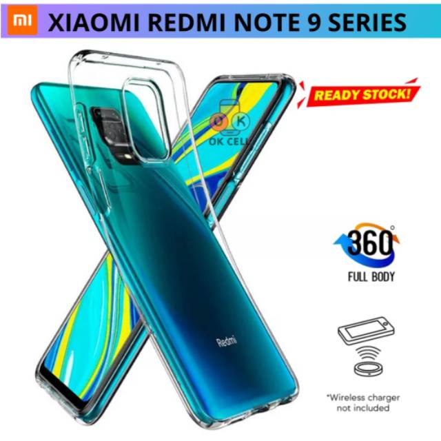 Case Xiaomi Redmi Note 9s / 9 pro / 9 Pro Max Softcase Bening Tpu Clear HD Casing Transparan Premium