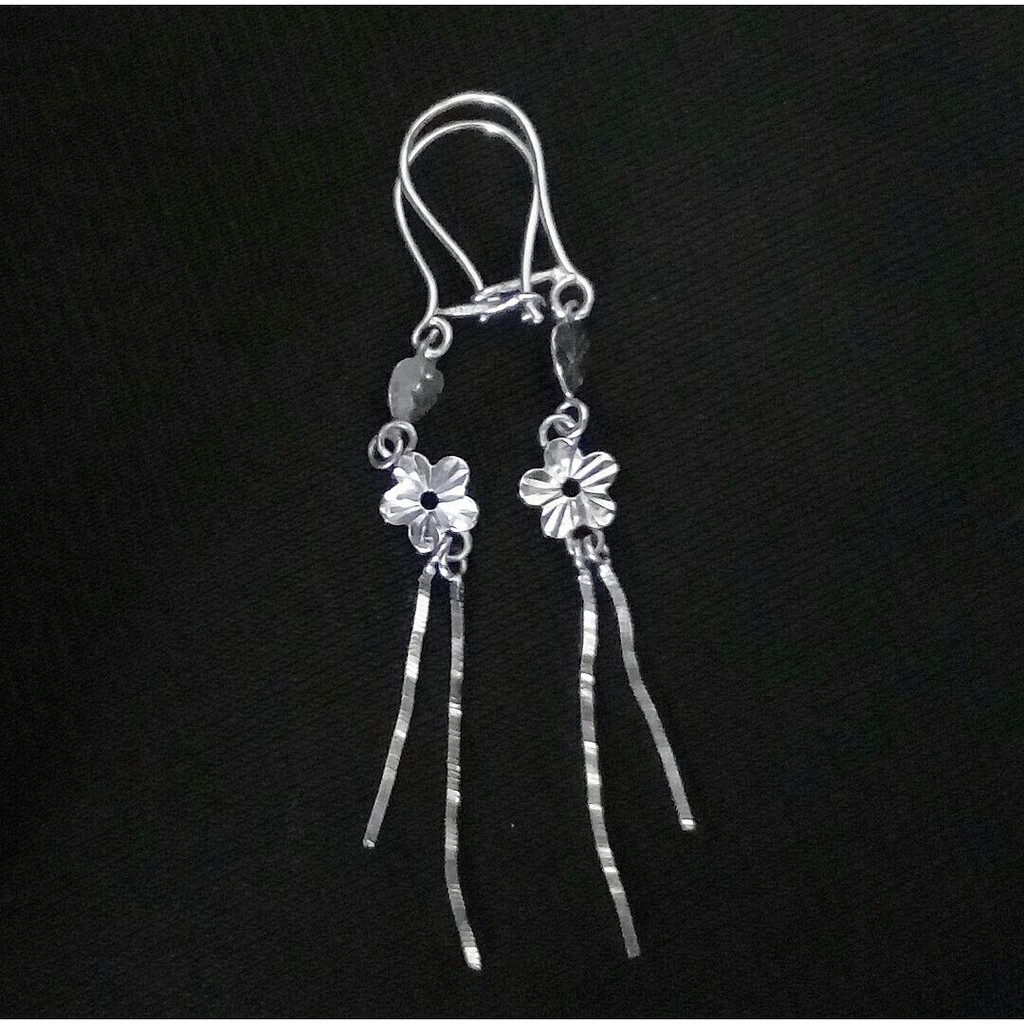 Tiara Jaya - Anting Emas Putih Asli Kadar 750 75%