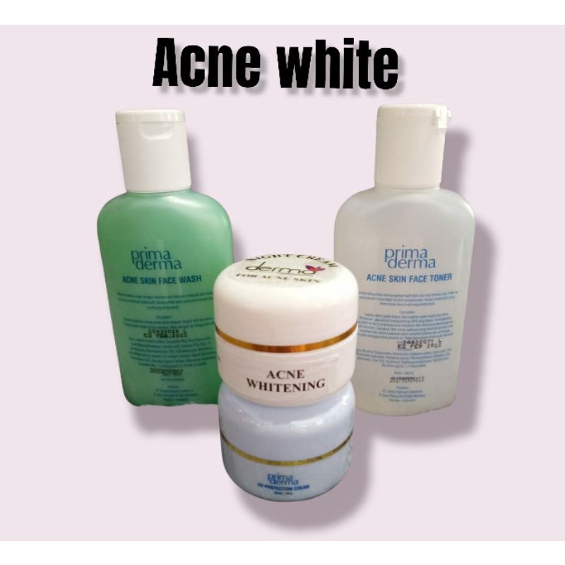 Primaderma paket acne white/acne glow