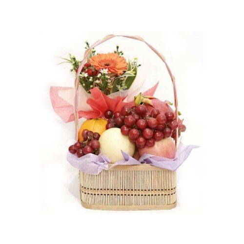 

Bunga Buah Segar Paket Buah Keranjang Kode 1