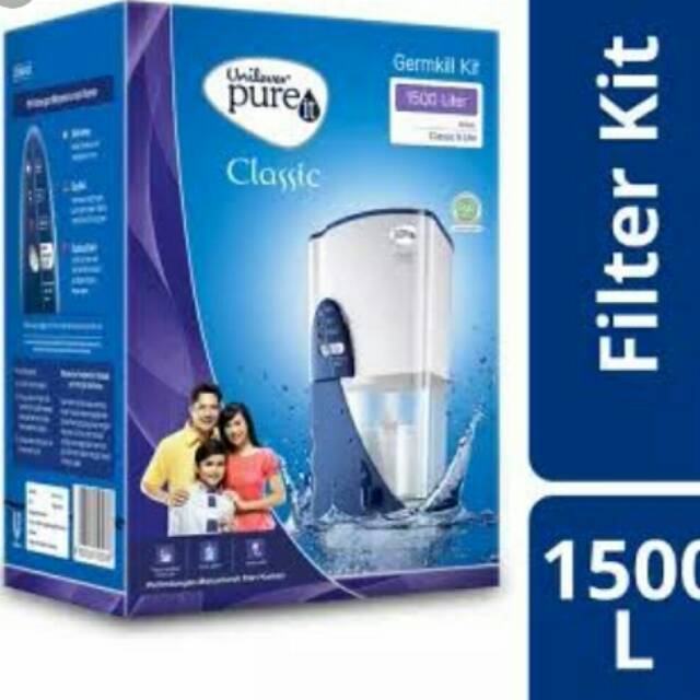 Pure it Unilever germ kill filter 1500 Literl