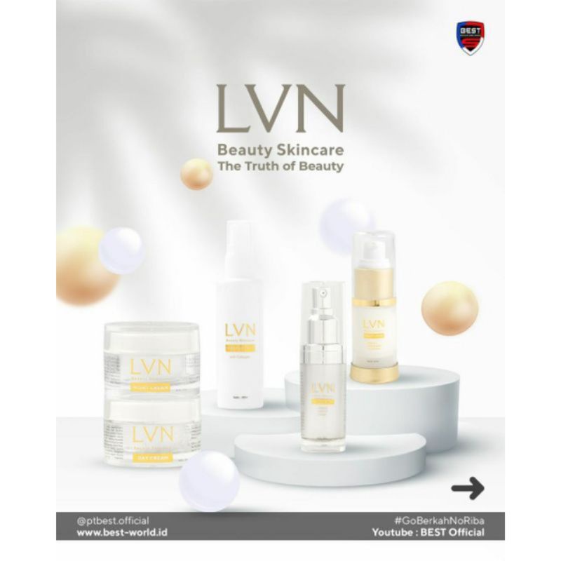 Paket Hemat Lvn 100% Lvn Beauty & Skincare ORIGINAL