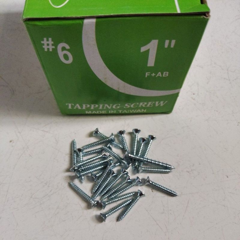 sekrup taping 6x1 zolo (100pcs) / tapping screw zolo 6x1 (100pcs)