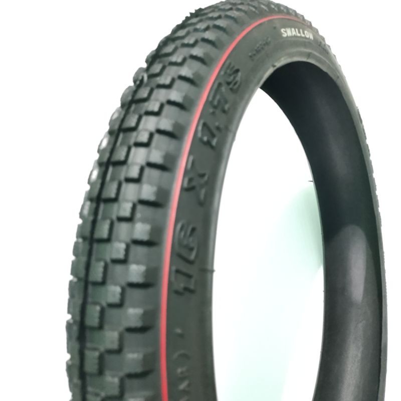 Ban luar sepeda 16 x 1.75 Swallow