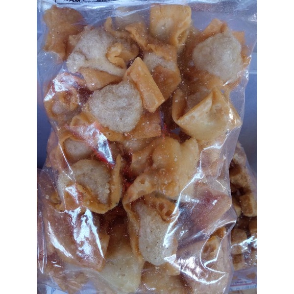 

Siomay kering ukuran sedang kriuk enak murah kiloan - Ucrit food