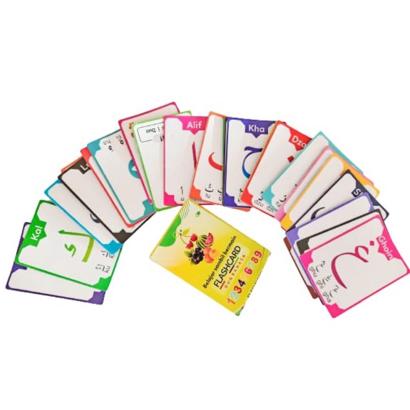 Flash Card Harga Reseller/Mainan Edukasi Anak Flash Card