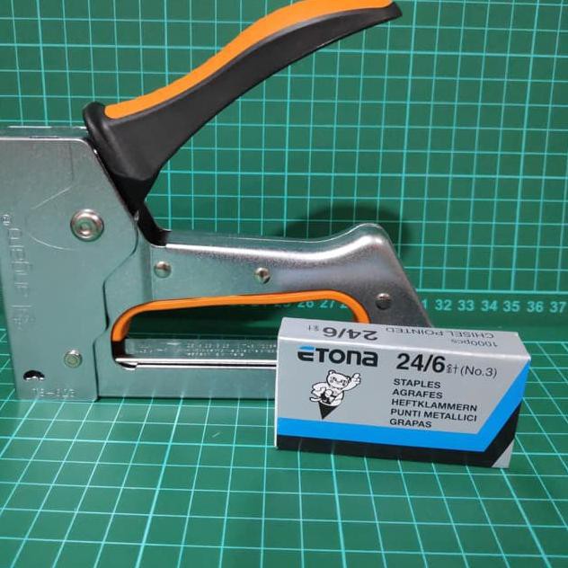 

╒~ Hekter Gun / Stapler Gun Kangaro TS-623 bonus Etona 24/6 ⌧