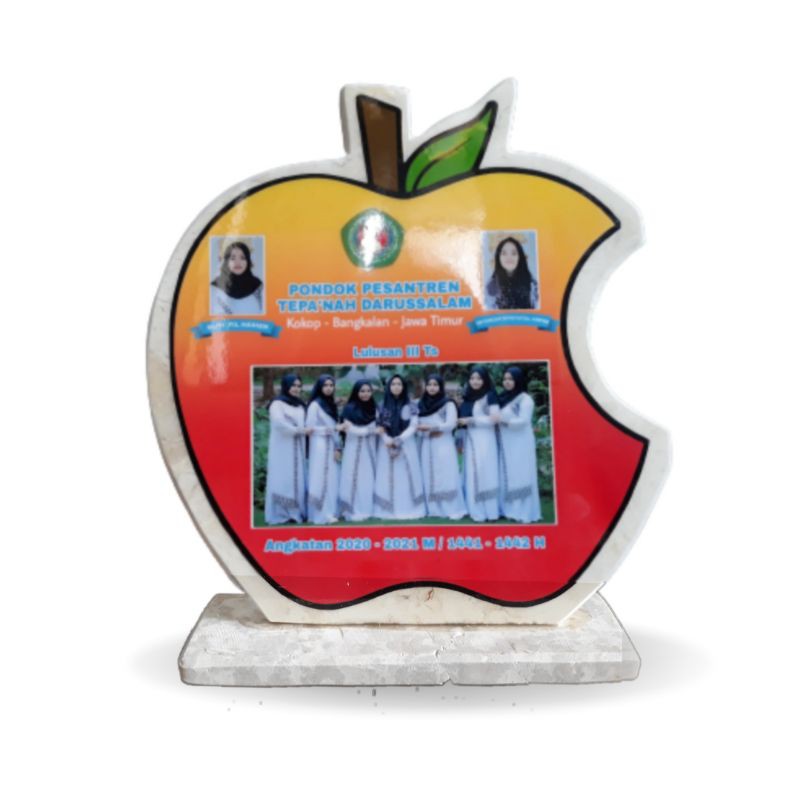 Cinderamata Sovenir Vandel Plakat Marmer Model Apple