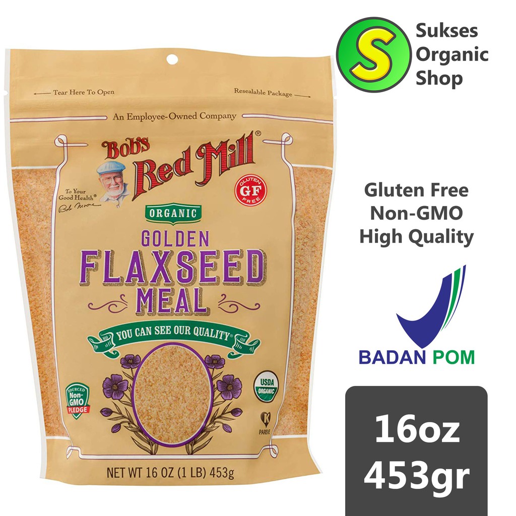 

Organic Golden Flaxseed Meal | Bob's Red Mill | 453g