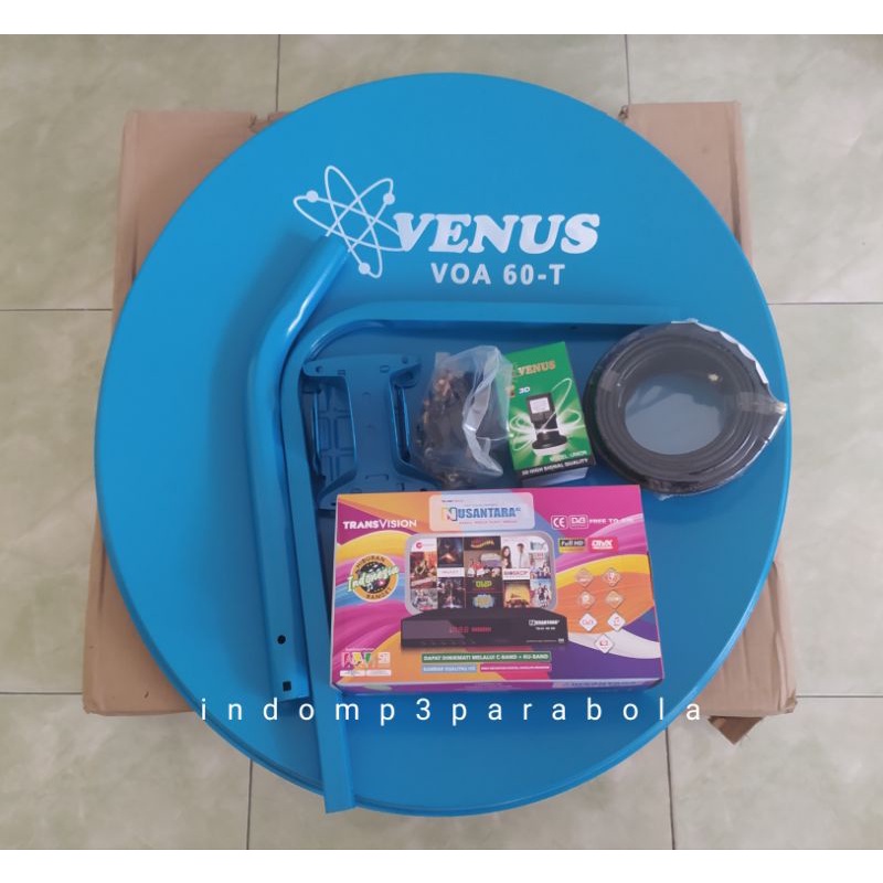 Parabola mini 60cm lengkap + Tanaka Nusantara HD