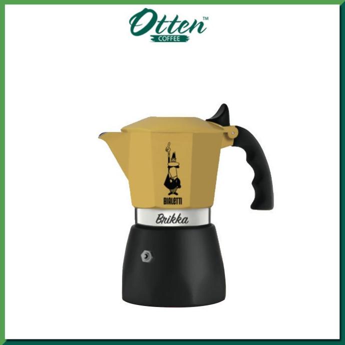 

NUSANDRA COFFEE Bialetti - Brikka Yellow 2 Cups