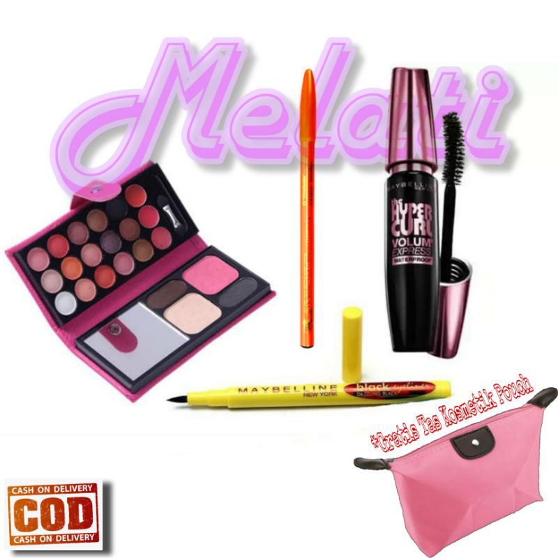 Paket Kosmetik Murah / Paket Maybelline Murah / Paket Kecantikan / Make Up Wanita / Make Up Murah