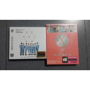CD DVD EXO korea original impor