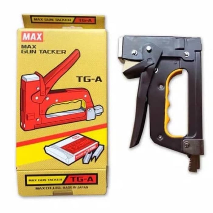 

stapler tembak guntacker / gun tacker max