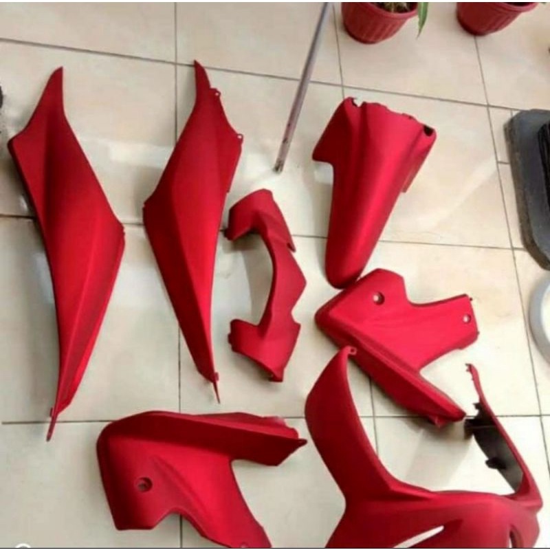 Cat Pu Candy Red Doff Original Merah PCX