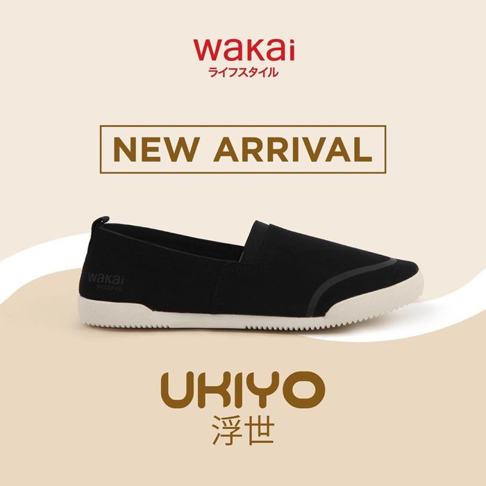 Flex12 SEPATU SLIP ON CLASSIC WAKAI UKIYO Murah