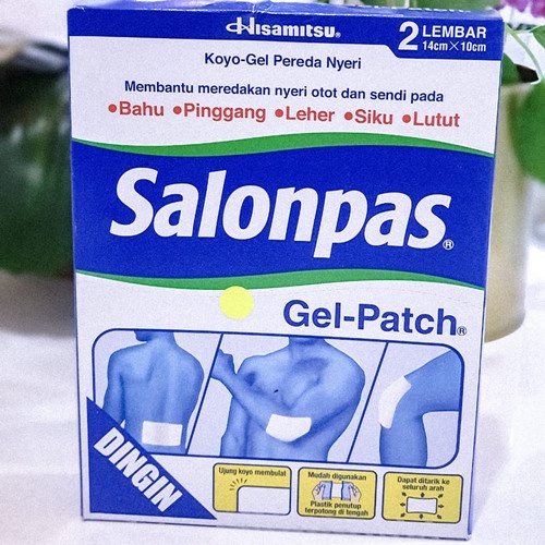 Salonpas GEL PATCH 1 SACHET 2 LEMBAR