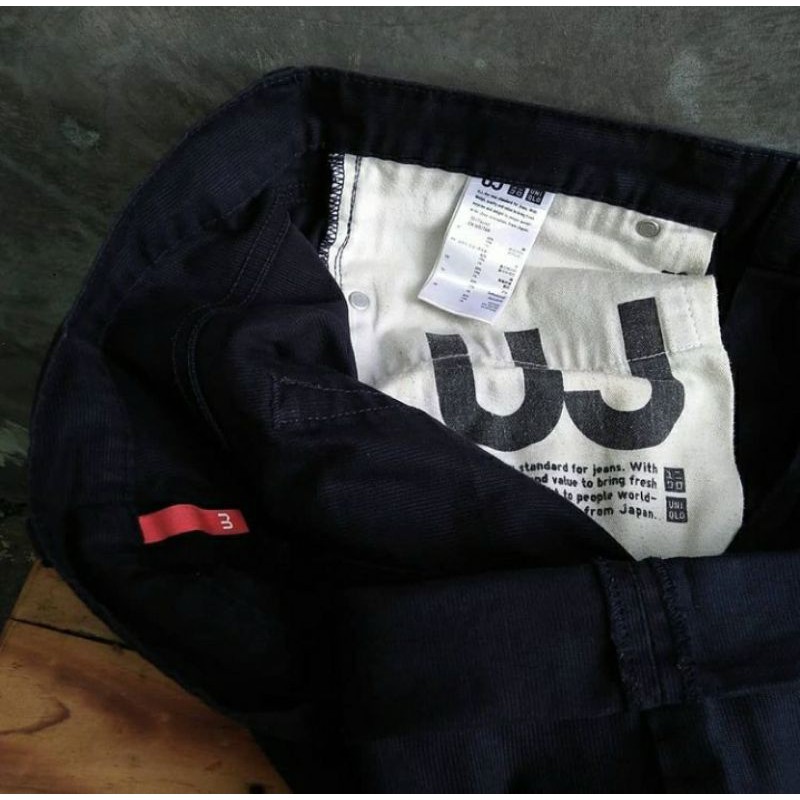 UNIQLO JEANS Blue Black(Straight)