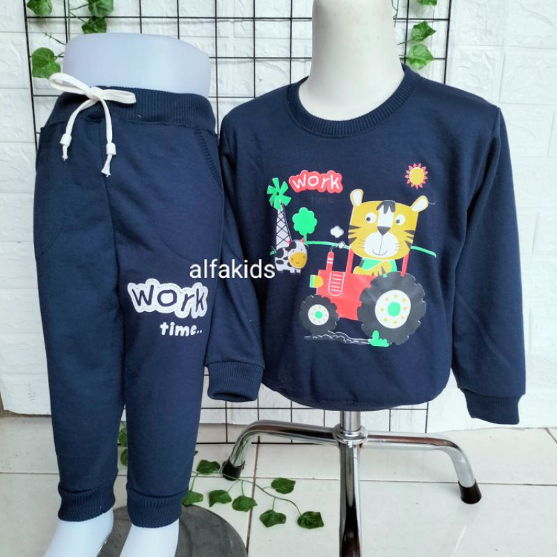 Setelan JoGer Anak 1-5 Tahun // Set Baju Anak Perempuan // Set Baju Anak Laki Laki