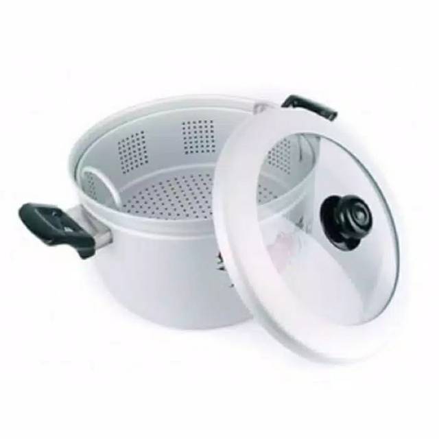 Panci Kukus - Steamer Rice Cooker Maspion 33 Cm (panca Guna)-khusus Gojek