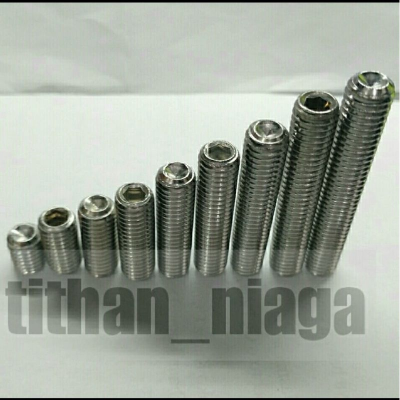 Jual M X Drat Ss Baut L Tanam Stainless M X Mm Atau Cm