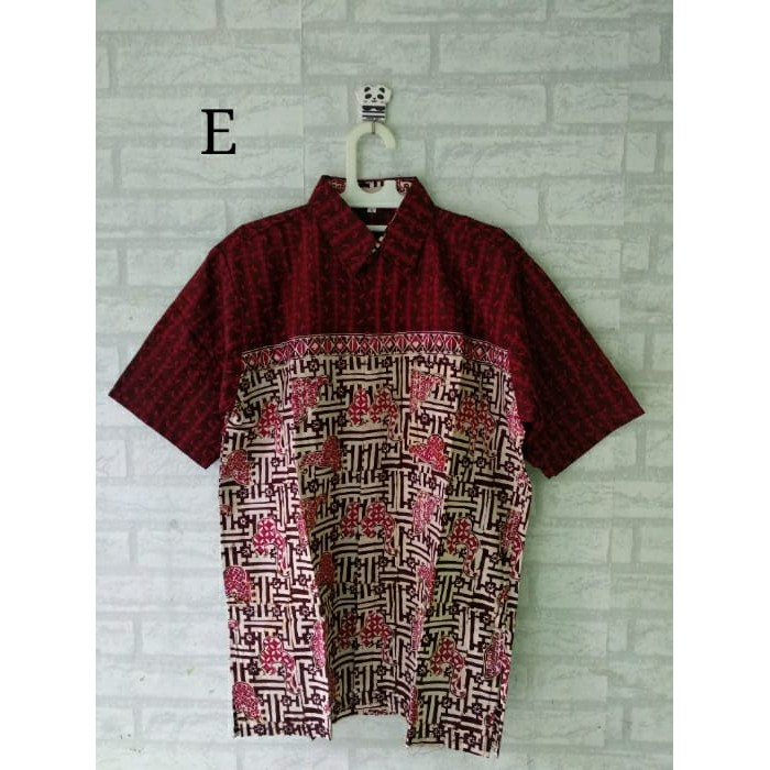 Kemeja batik /seragam batik jumbo M,L,XL,XXL,4L,5L