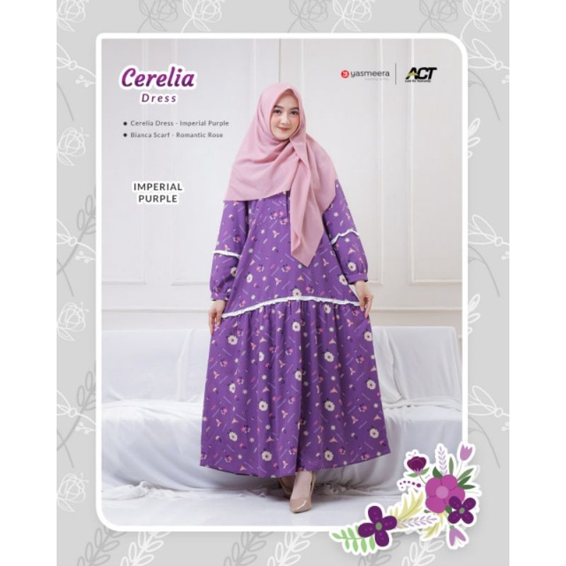 CERELIA DRESS BY YASMEERA