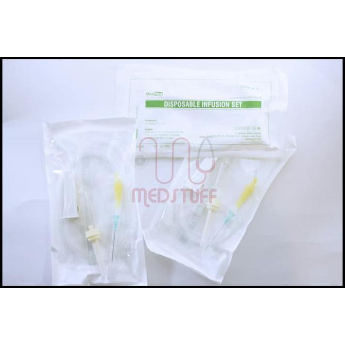 MANJUR SELANG INFUS / INFUS SET / ALAT INFUS / INFUSION SET