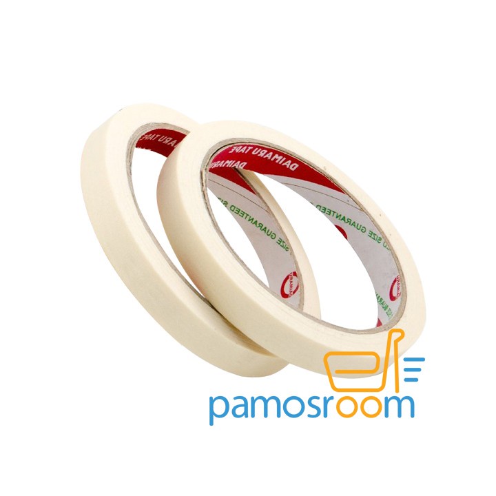 

Masking Tape 12mm x 21m Daimaru / Lem Kertas 1/2inch Daimaru