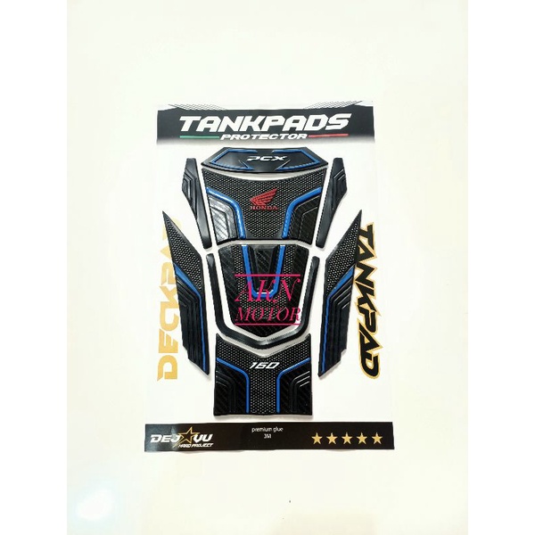 TANKPAD PREMIUM HONDA PCX 160 NEW TANGPAD PCX 160 NEW POLOS LEM 3M