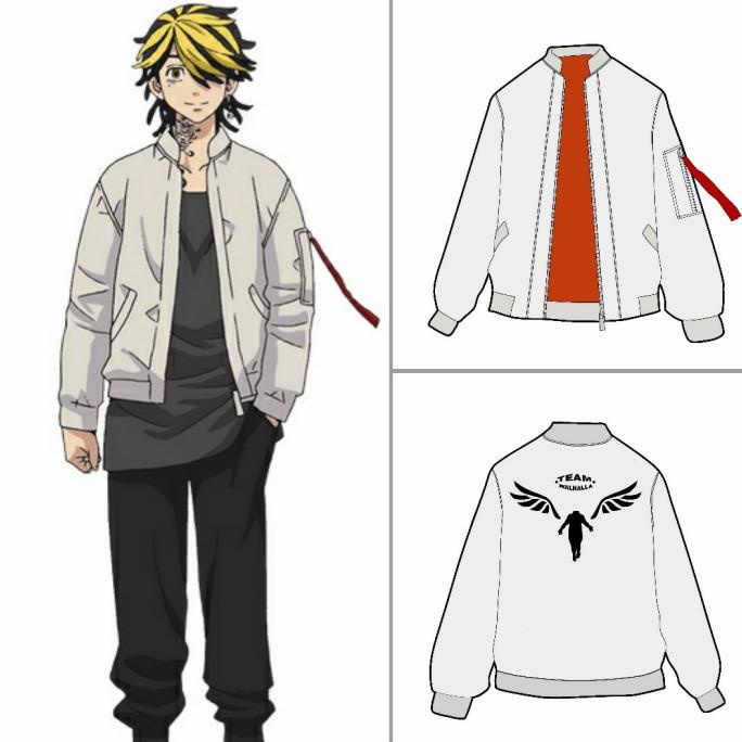 jaket bomber valhalla tokyo revengers walhalla