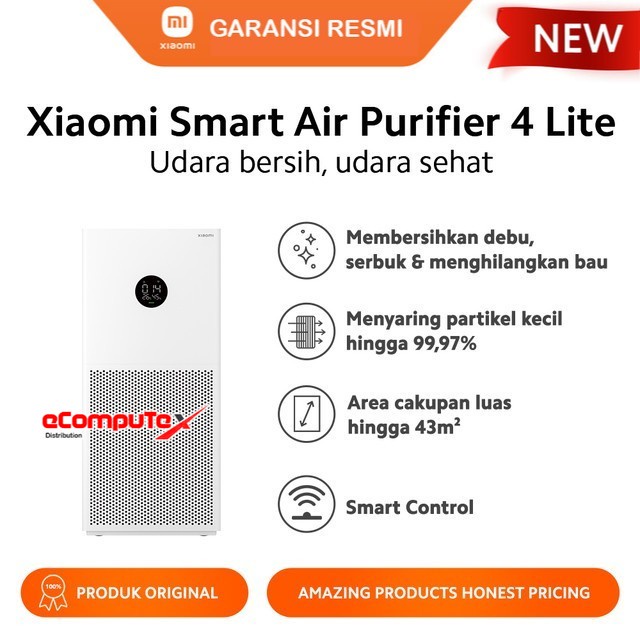 XIAOMI SMART AIR PURIFIER 4 LITE / XIAO MI PEMBERSIH UDARA 4 LITE - GARANSI RESMI