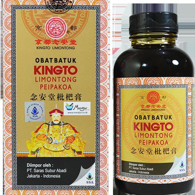 Obat Batuk Kingto Limontong Peipakoa 300 Ml *