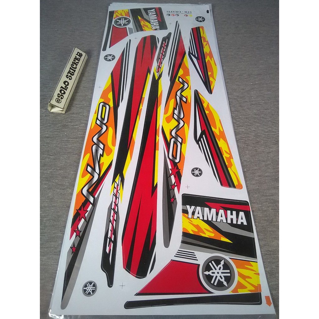 Bisa Cod Striping Sticker Variasi Yamaha Vega Zr Vega Rr Spark