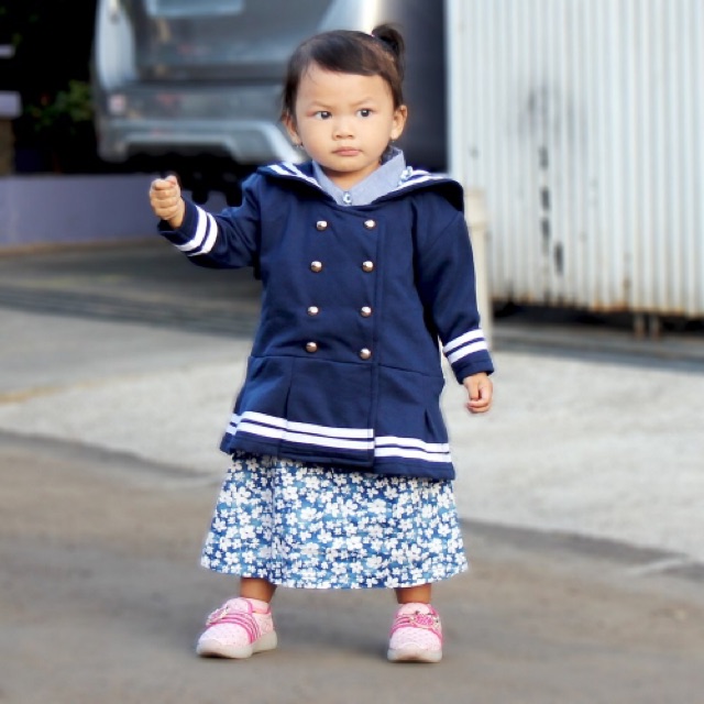 Jaket Anak Lolita Balita Loli Sailor Seifuku Jepang Jaket Kawaii