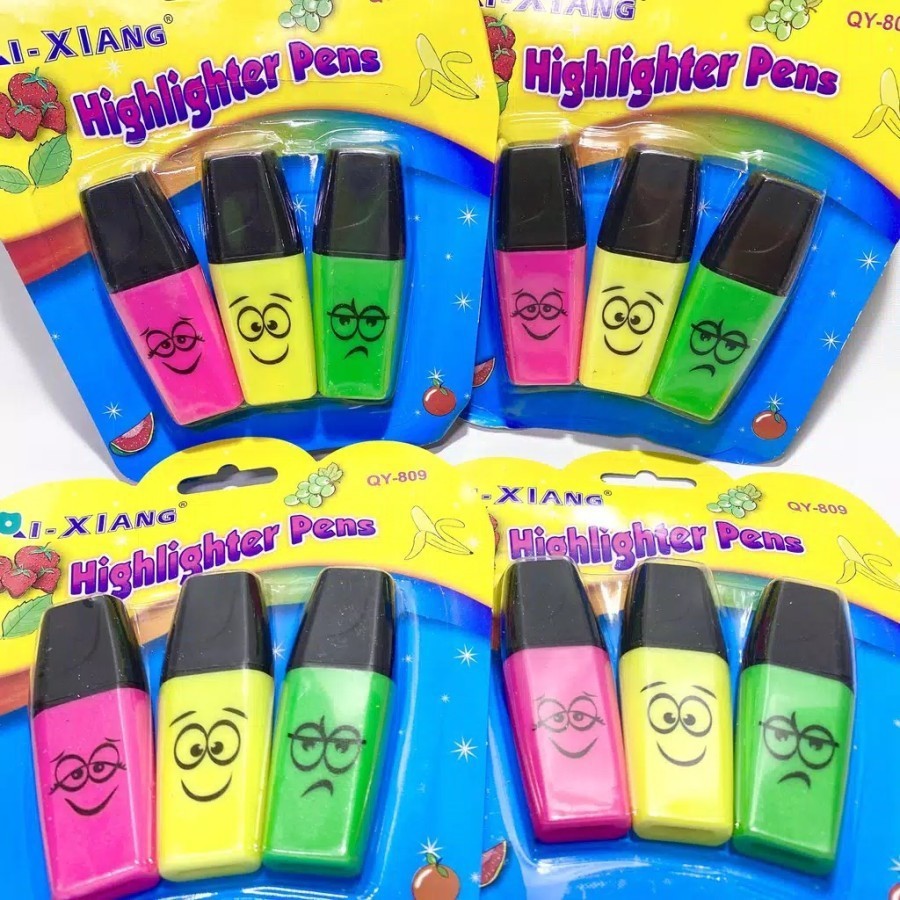 Stabilo Isi 3 Pcs / Highlighter Pens