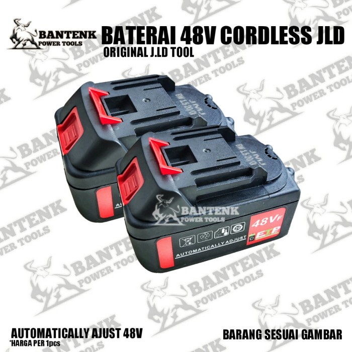 COD BATERAI 48V JLD TOOL. BATERAI CORDLESS. BATERAI GERINDA BOT JLD TOOL