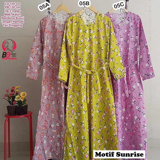 Gamis Citra Embos / Gamis Wanita Muslim / Gamis Syari Embos-7